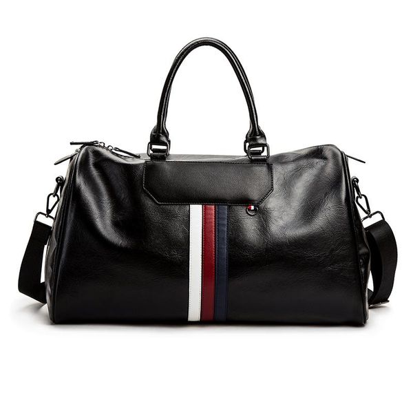 

duffel bags women sport bag stripe gym fitness sports large travel handbag duffle lady luggage traveling men lw0228