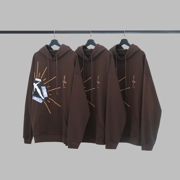 

same album flame ladder ts high street hip hop hoodie, Black