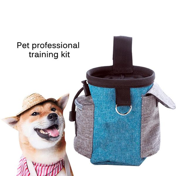 

fishing accessories mini outdoor portable training dog snack bag pet supplies strong wear resistance large capacity puppy reward waist