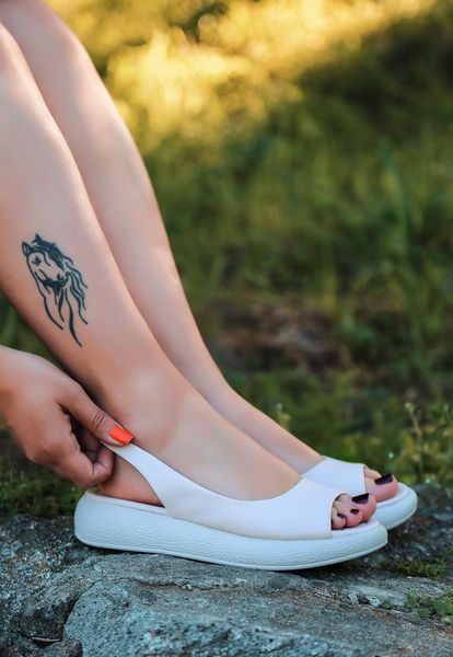 

sandals babt skin, Black