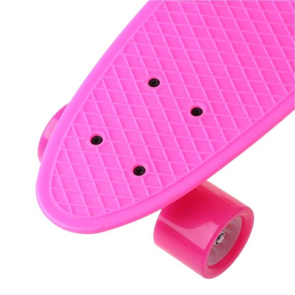 

22 inch four-wheel skateboard single-warp kick skate board for beginner boy girl r66e