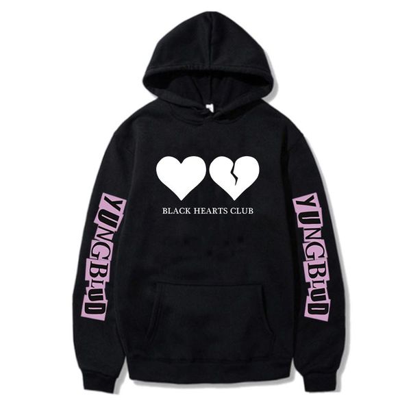 

men's hoodies & sweatshirts 2021 yungblud couple clothes men sweatshirt drop clothing personality oversize hoody, Black