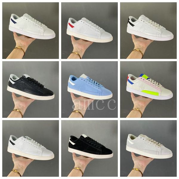 

2021 fashion blazers low 77 vintage gs gt men women casual shoes black white multi color pink foam pacific blue kumquat thermal mens trainer