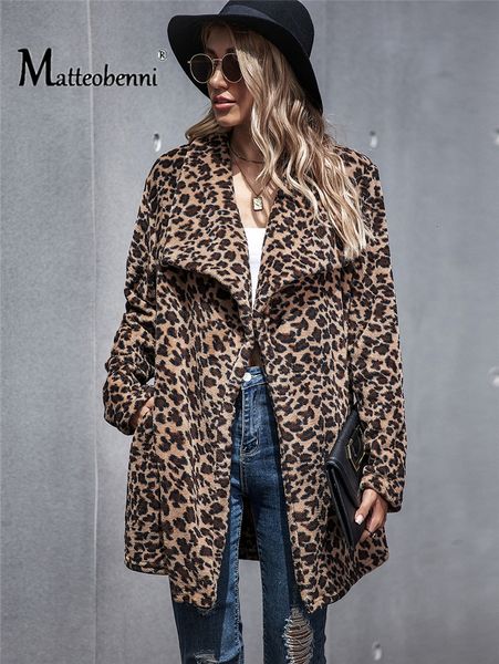 

2021 new thick winter women fashion casual faux fur leopard jacket warm cardigan female plush coats sweatshirt outerwear overcoat 4ok2, Black