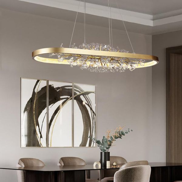 

modern minimalist luxury chandelier living room dining room bedroom study lamp personality creative designer chandelier