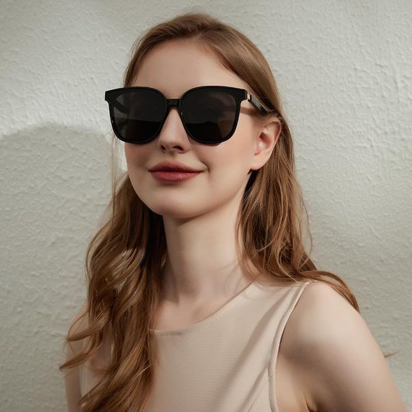 

sunglasses classic oval women fashion round frame mirror retro plastic ocean rimmed glasses uv400, White;black