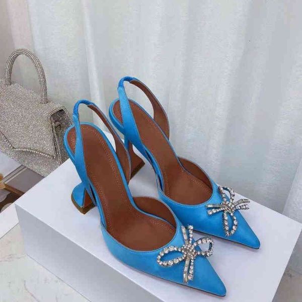 

dress shoes nova seda apontou toe bombas strass arco moda sandÃ¡lias de salto alto para mulher eeln, Black