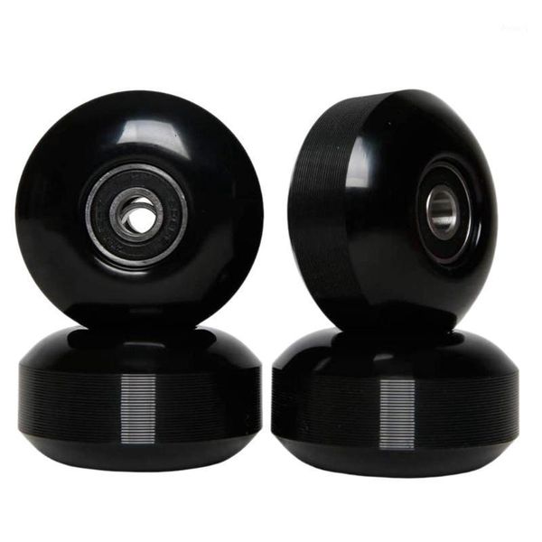 

skateboarding skateboard wheels with bearings 52x30mm street pu parts cruiser longboard (set of 4)1