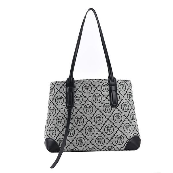 

new early women's bag fashion printed shoulder high-capacity commuter tote bag purse sale