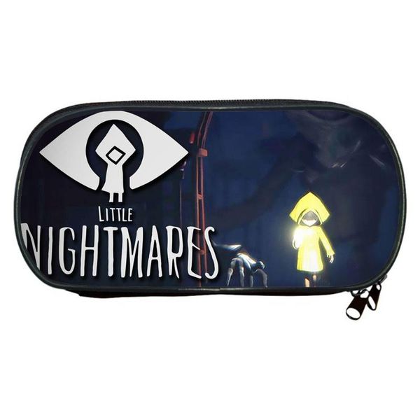 

cosmetic bags & cases game little nightmares pen bag zipper pencil case pouch students wallet purse kids birthday gift holder