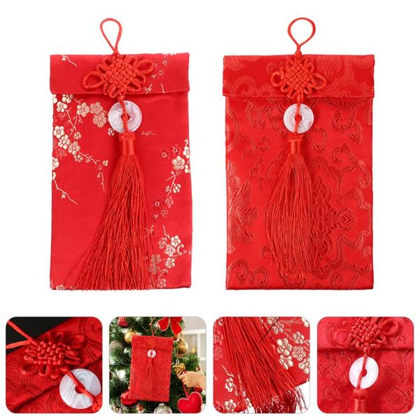 

2pcs/ set chinese knot creative gift money bags crafted chinese style gift bags