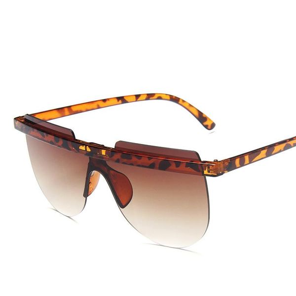 

sunglasses big frame womens fashion retro one-piece eyeglasses ladies bright black glasses men oversized, White;black