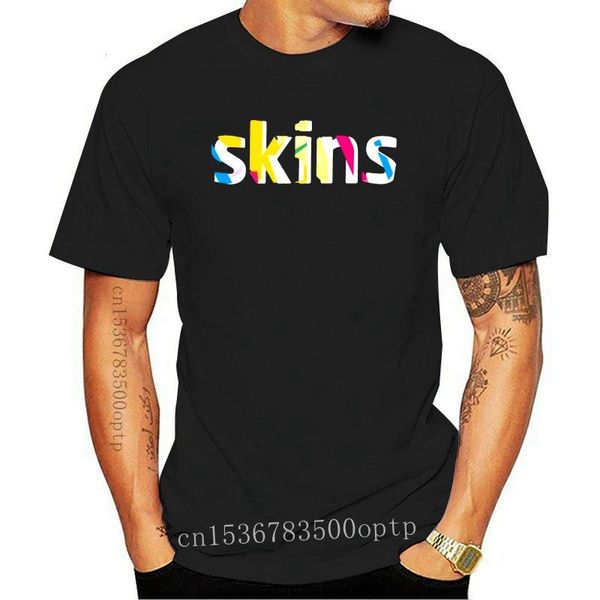 

men's t-shirts men short sleeve tshirt skins british tv show t shirt women t-shirt, White;black