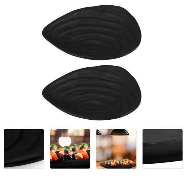 

chopsticks 2pcs creative sushi plates melamine tableware simple serving trays