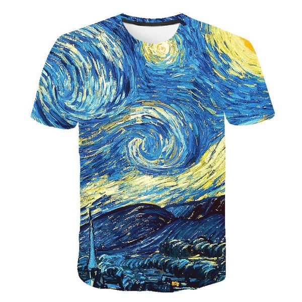 

men's t-shirts 2021 est 3d printed t shirt men women summer graffiti galaxy harajuku short sleeve funny casual, White;black