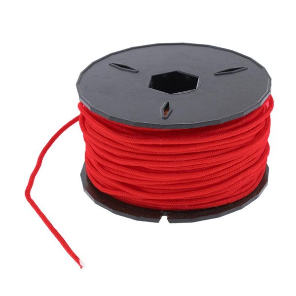 

outdoor gadgets 3 strand 31m polyester core parachute rope lanyard camping guy line cord paracord clothes lines tools for