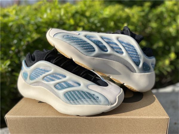 

authentic originals 700 v3 kyanite gy0260 sun azael wave runner solid grey v2 static vanta kanye west man woman outdoor shoes with box