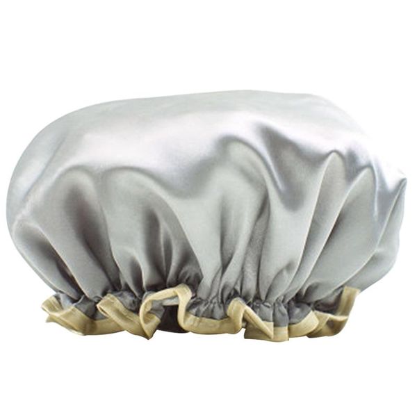 

ladies shower cap double waterproof layer hair care eva reusable style caps