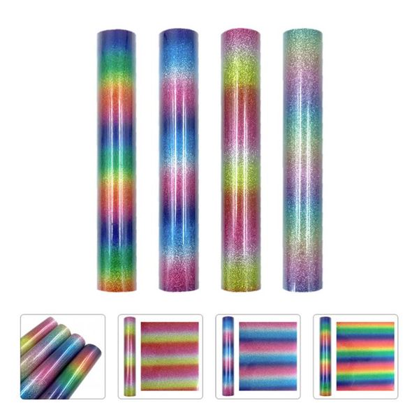 

window stickers 4pcs heat transfer films multipurpose engraving for diy