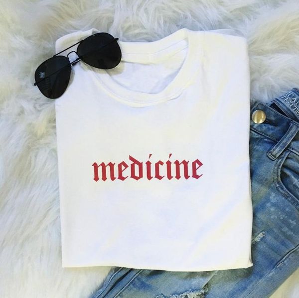 

women's t-shirt funny slogan pastel aesthetic tees women fashion street style girl tumblr grunge goth shirt french, White