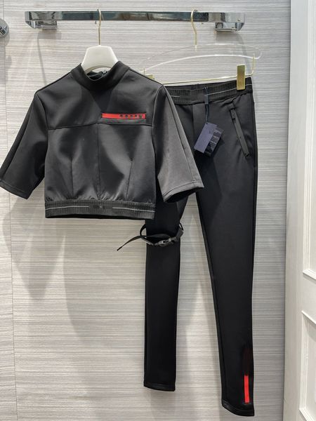 

2021 stand collar long sleeve print coat and long pants brand same style 2 pieces sets women 0314-13, White