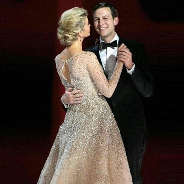 

new luxury 2021 champagne beaded crystal sequins prom es sleeves v neck formal evening gowns see though long arabic vestidos ccpy, White;pink