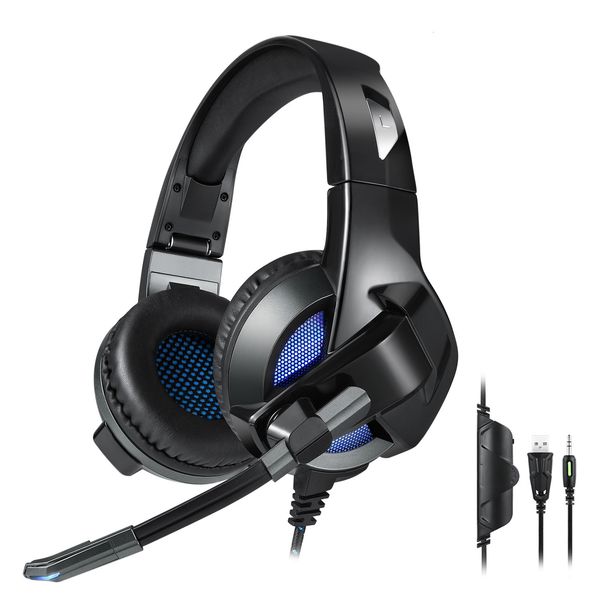 

headset game cable foldable led light-emitting for computer