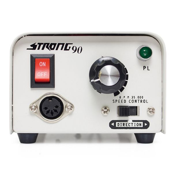 

65w strong electric nail drill machine 35000rpm 102l handle manicure pedicure 90 control box polishing art equipment
