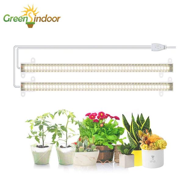 

indoor 3200k timer grow light strips with two bars hydroponic kits phytolamp for plants dimmable full spectrum phyto lamp bars