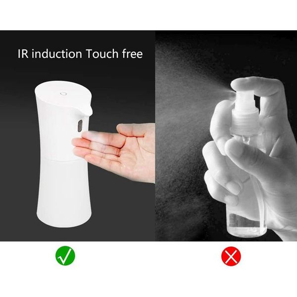 

liquid soap dispenser disinfectant touchless 400 ml mist spray automatic
