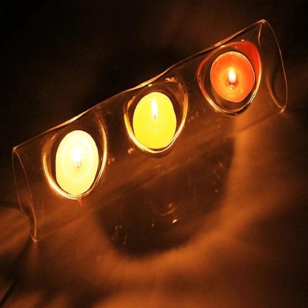 

european modern glass candlestick crystal glass candlestick weeding home decor candle holders romantic dinner christmas