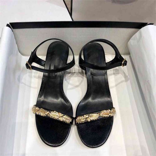 

70% off wholesale sandals flip-flops new summer large women's sandals thick one line high heel roman shoes, Black