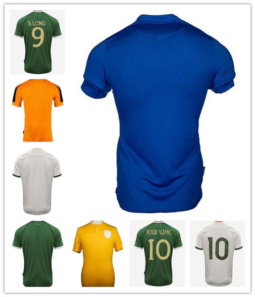 

2021 duffy brady s.long soccer jerseys home away 20 21 nation team doherty man football shirt, Black;yellow