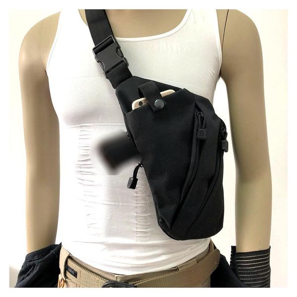 

outdoor bags multi-functional tactical storage gun bag travel bag, anti-theft shoulder cross-body casual sports belt safety belt, digita