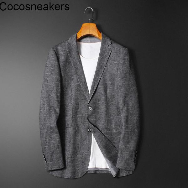 

men's suits & blazers spring suit coat korean version slim fit simple fashion youth leisure large elastic thin jacket, White;black