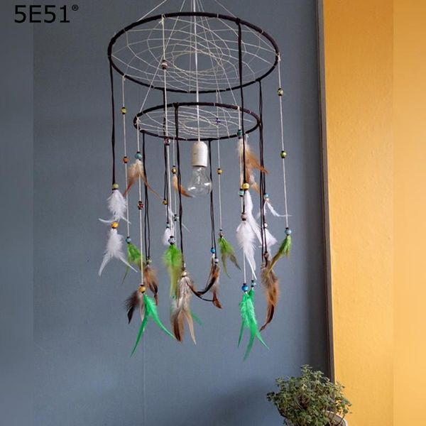 

decorative objects & figurines handmade dream catcher lampshade hanging drop party wedding decorate