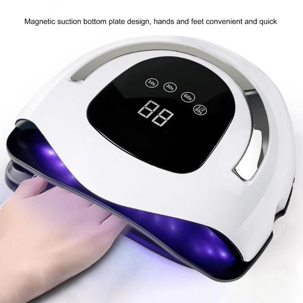 

nail dryers lamp touch screen adjustable speed simple style skin-friendly potherapy unit suited for professional studio use