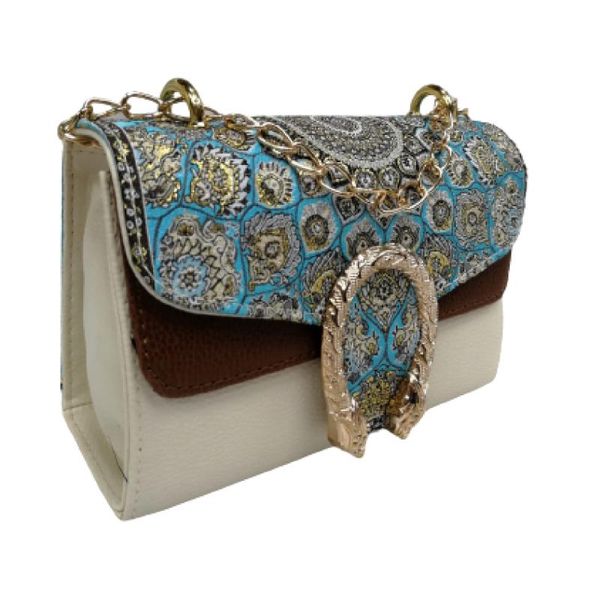 

evening bags bag, ceramic fabric shoulder straps, chain handle bag