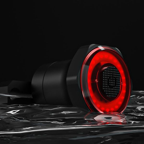 

bike lights delihea smart bicycle rear light auto start/sbrake sensing ipx6 waterproof usb charge cycling tail taillight led