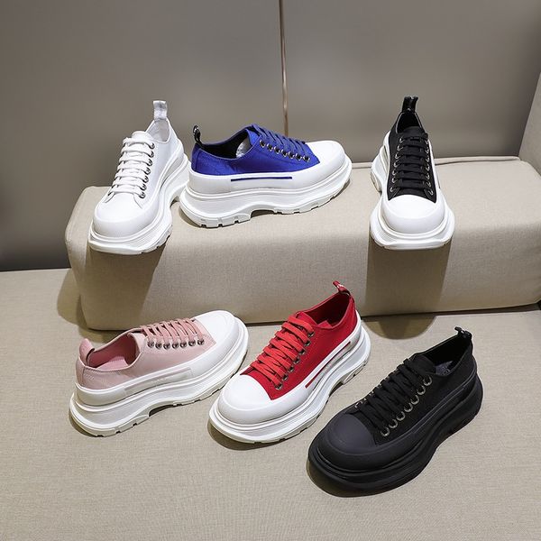 

women casual shoes luxurys designers loafers high sneakers platform espadrilles spring and autumn style thick bottom increase belt 35-45, Black