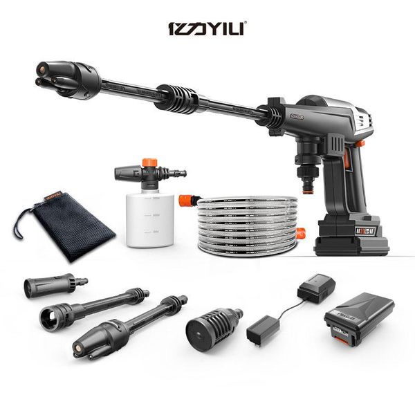 

water gun & snow foam lance wireless high pressure auto wash 20v generator two modes multifunctional nozzle portable car tools