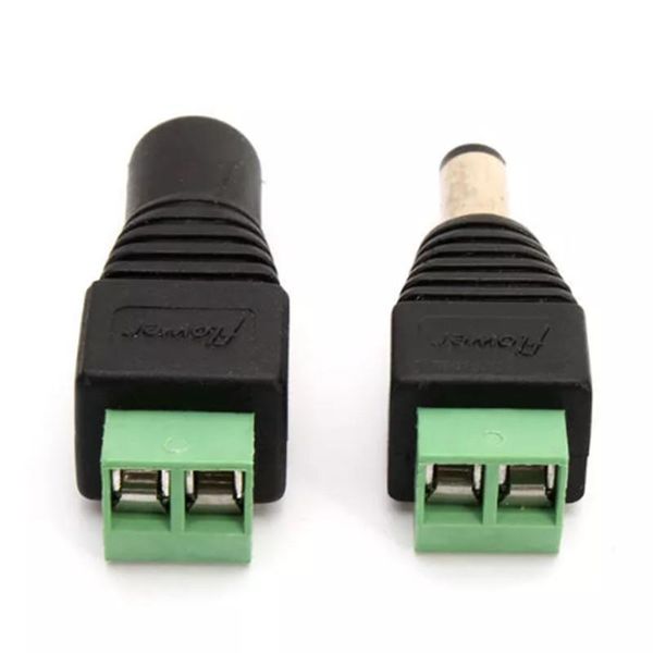 

5 pairs 10 pairs male female 12v dc power plug jack adapter connector 5.5x2.1mm for cctv led 3528 5630