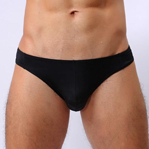 

underpants mens underwear low-waisted briefs tight-fitting shorts thong, Black;white