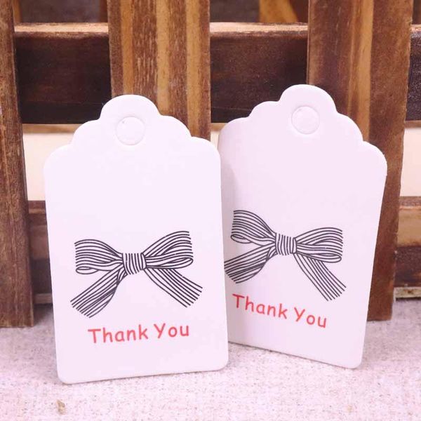 

gift wrap tags/white hand made with love married just now tags 100pcs for gifts /wedding party decoration