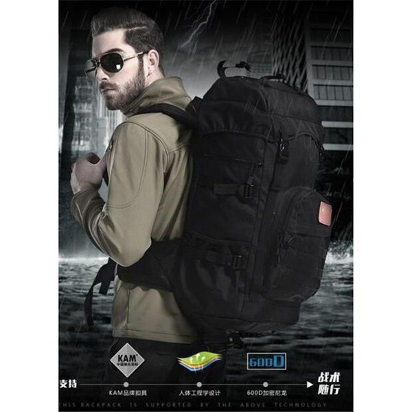 

backpack travel mountaineering bag men and women of nylon large capacity recreation 17 inch lap50 l bucket