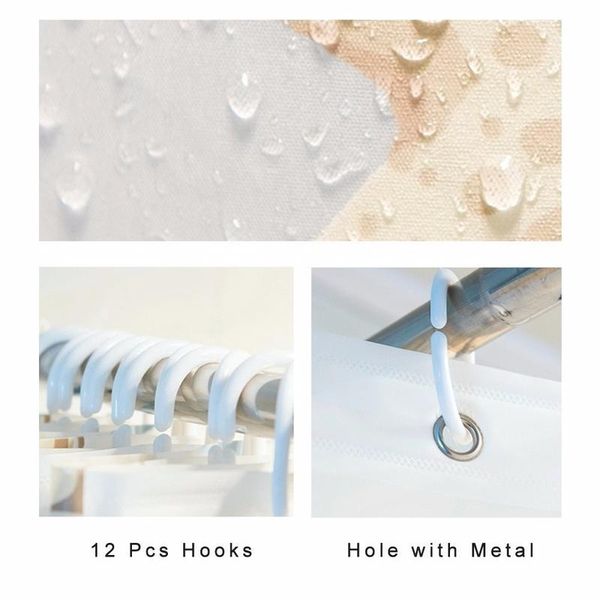 

shower curtains bus curtain bathroom fabric children car coconut seaside painting toilet decoration waterproof hook boy