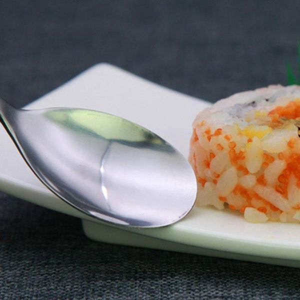 

forks 10 pcs espresso steel spoon tea coffee soup rice b3p1