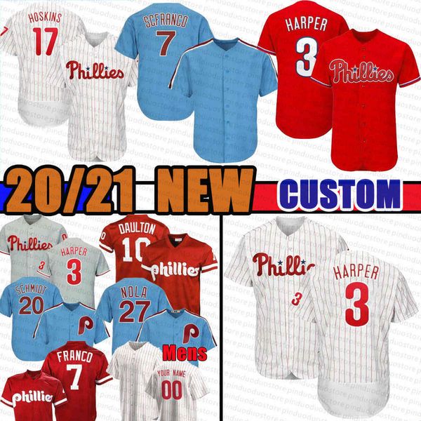 

bryce philadelphia harper jersey 3 17 rhys hoskins 27 aaron nola majestic cool base 20 mike schmidt baseball jerseys custom 8 gary carter, Black