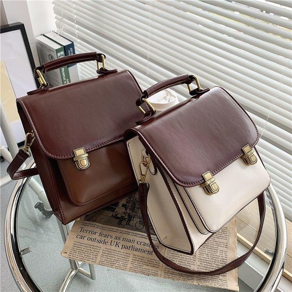 

evening bags 2021 retro ladies travel backpack brushed leather multifunctional youth briefcase girl school bag