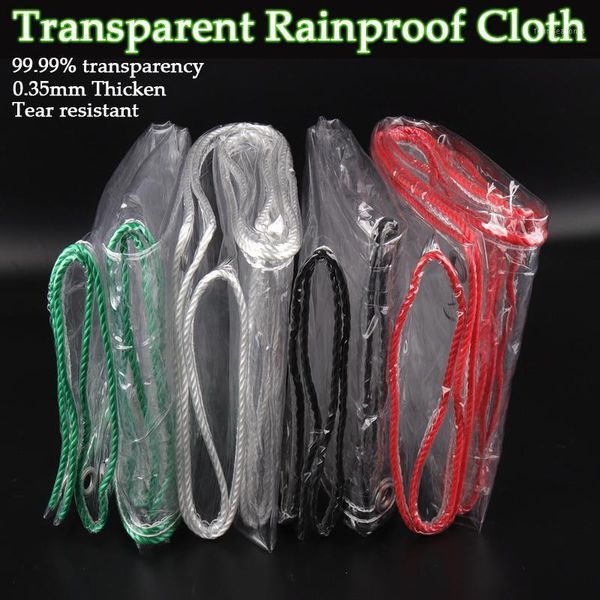 

shade custom 0.35mm thickness transparent pvc tarpaulin balcony windows windproof waterproof tarp succulent plant rainproof cloth1